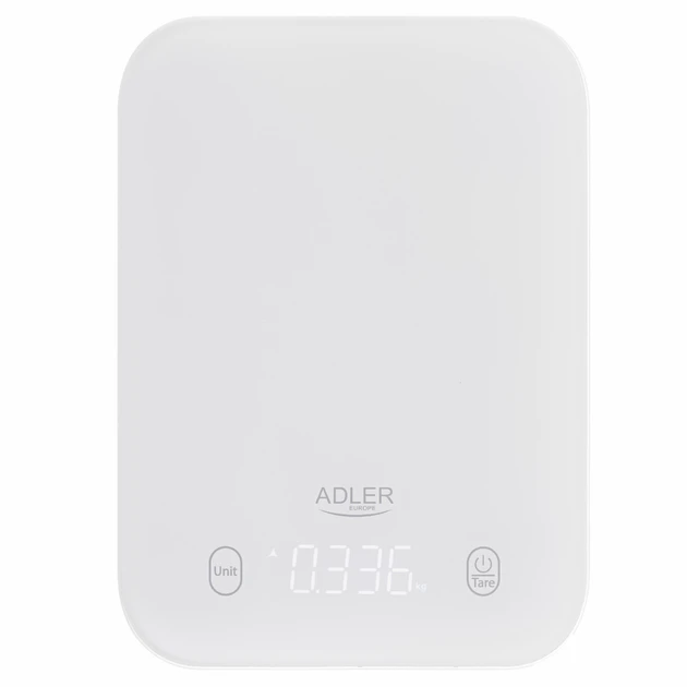 Ваги кухонні Adler AD 3181 White 10 кг (03830)