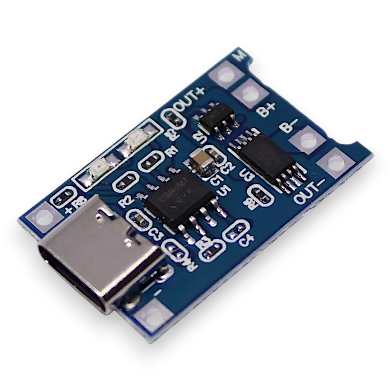 Плата зарядки аккумулятора с защитой tp4056 bms Type-C (2457093334)