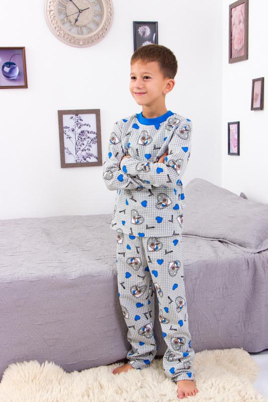 Пижама для мальчика Носи свое теплая 98 см Серый (6076-024-4-v47)