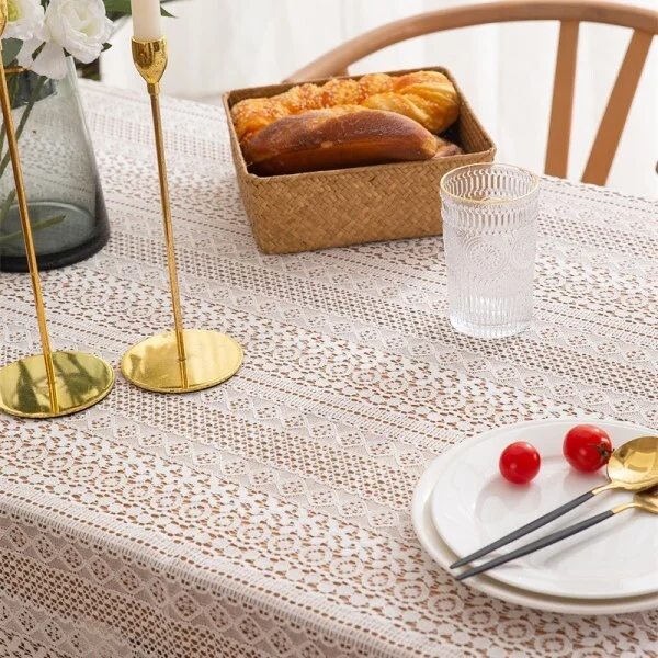 Скатерть кружевная 140x200 см (Q00461-2) - фото 7 Скатерть кружевная 140x200 см (Q00461-2) - фото 7