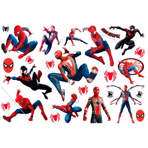 Детские татуировки Spider-Man Miles Morales Tattoo