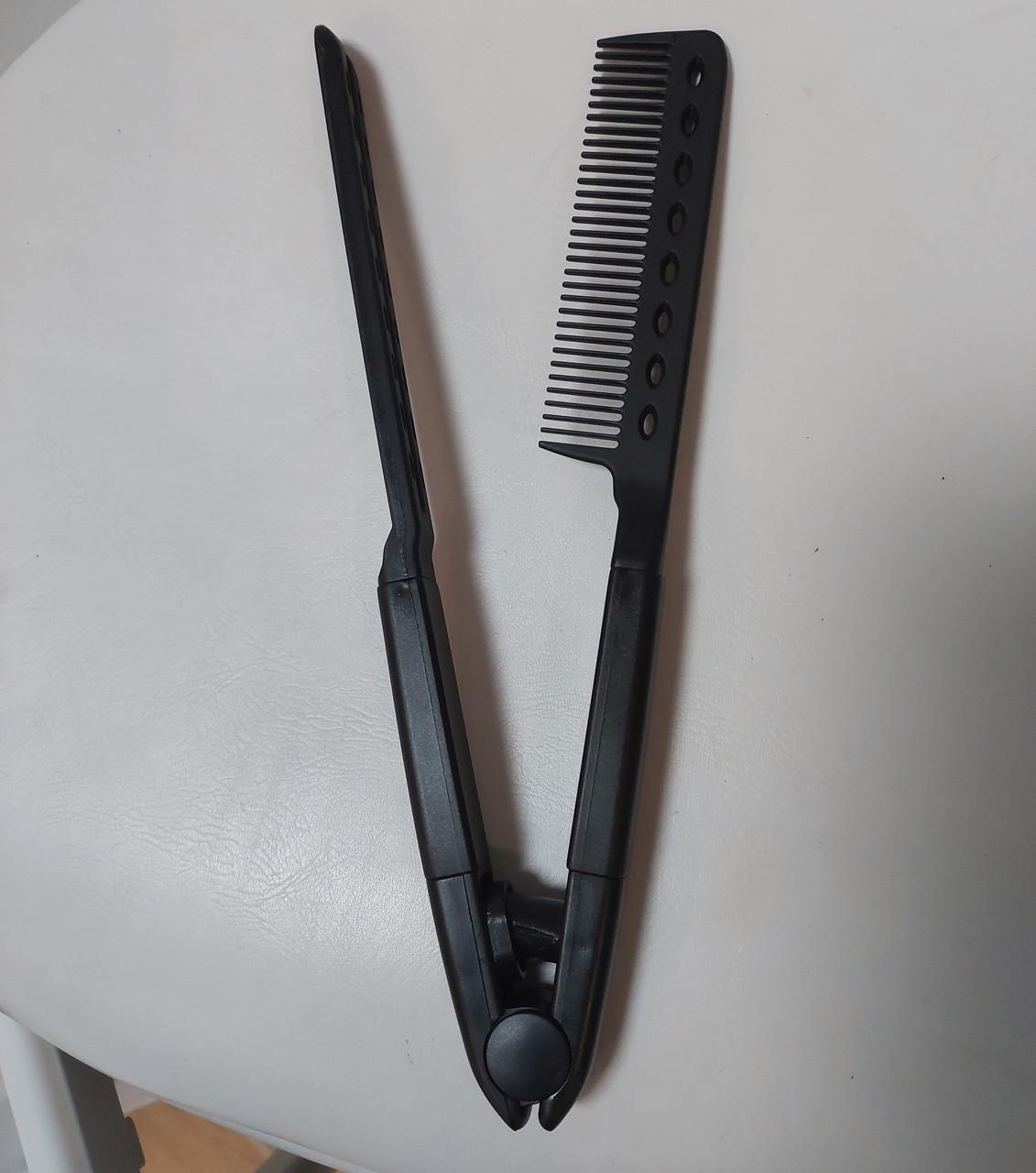 Гребінець затискач для кератинового випрямлення термостійкий пластиковмй (2044261510) - фото 3