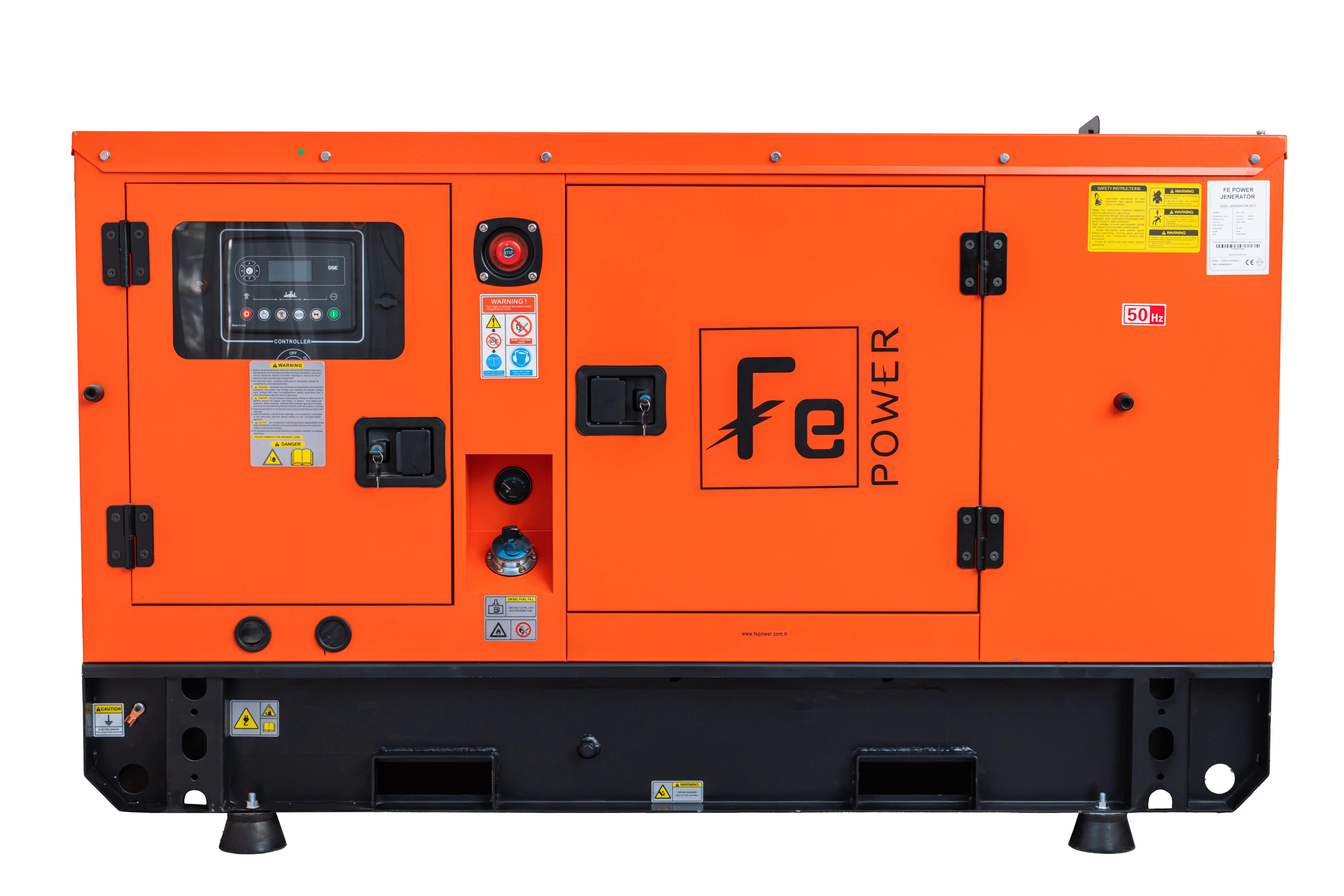 Генератор электроэнергии дизельный BAUDOUIN Fe Power 44FE-B 44 кВА в шумоизоляционном корпусе (34574918)