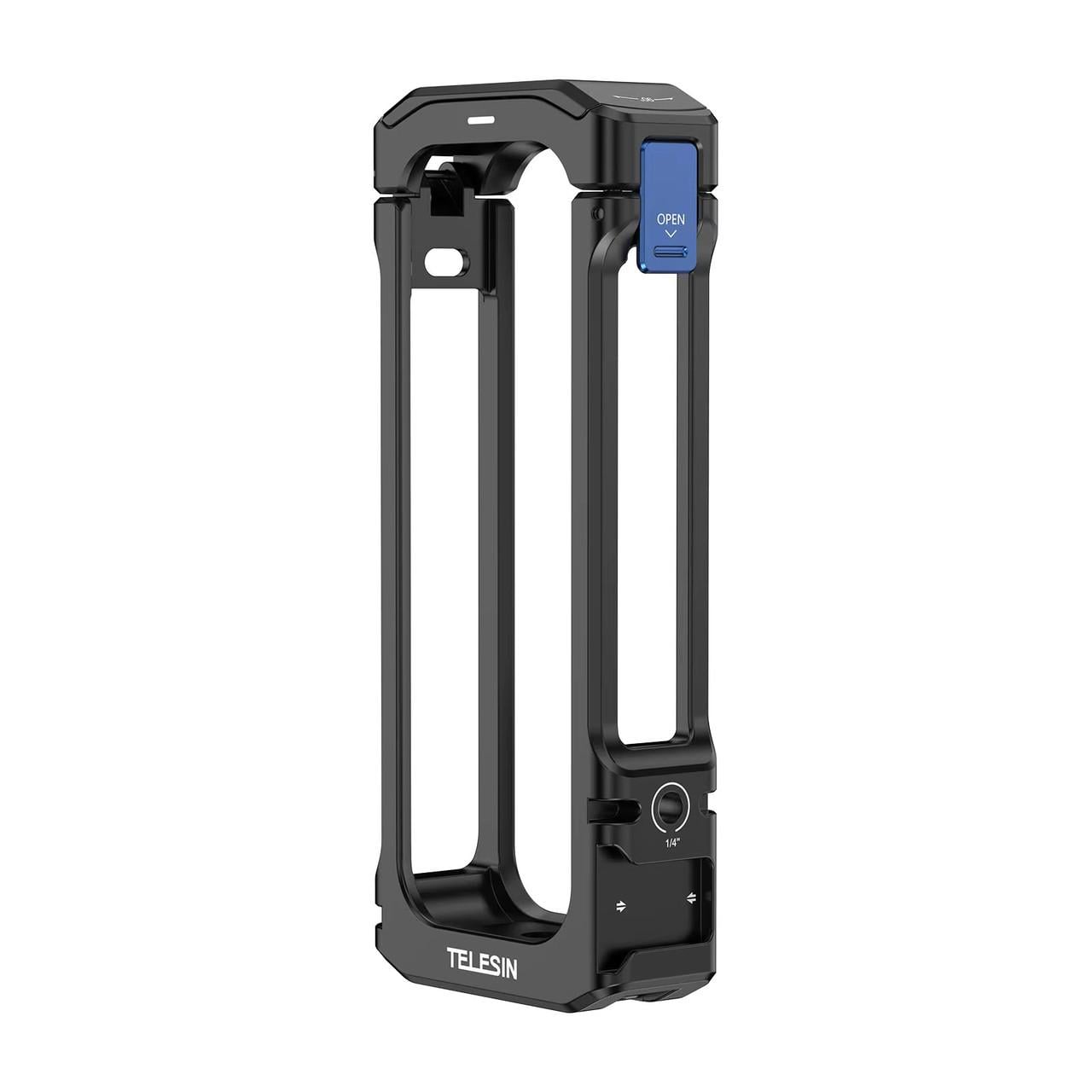Рамка Telesin S6-FMS-12-TIS cp Insta360 X4 алюминиевая вертикальная/горизонтальная (2459194900)