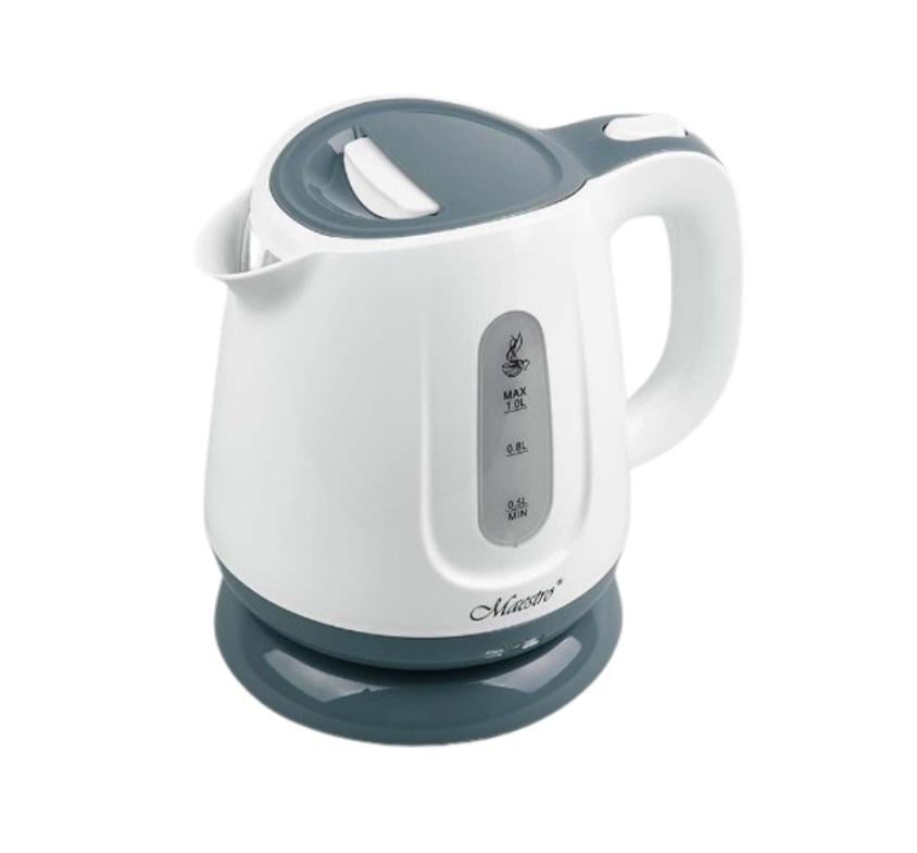 Електрочайник Maestro 1 л 1100 Вт Сірий - фото 1 Електрочайник Maestro 1 л 1100 Вт Сірий - фото 1