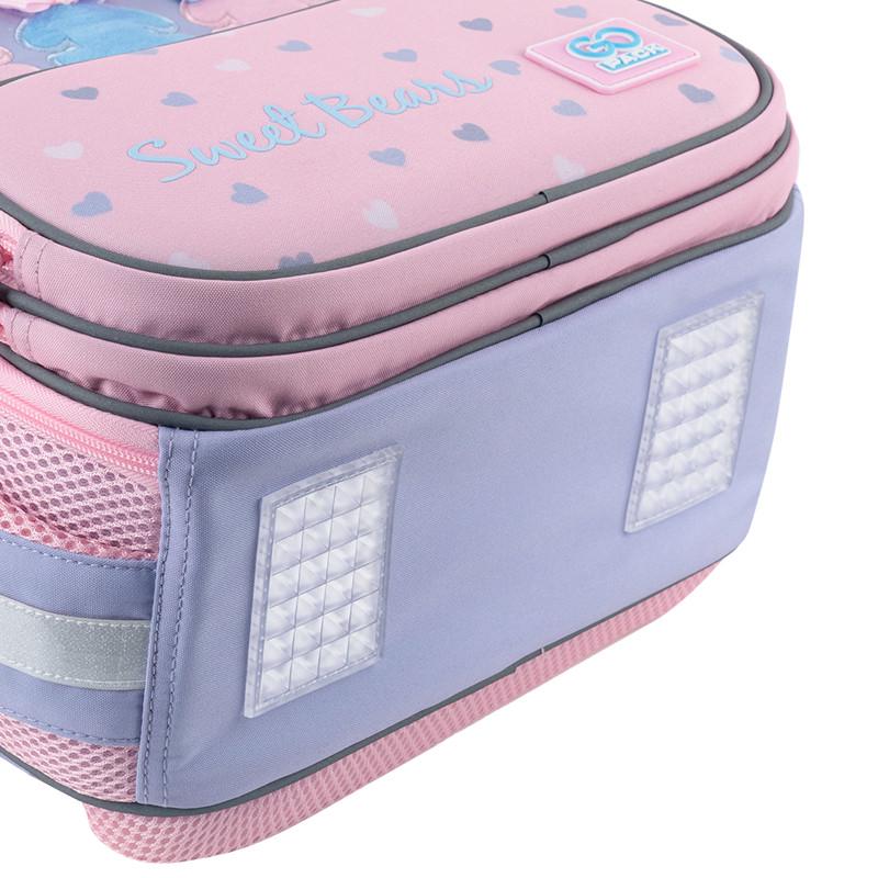 Рюкзак шкільний каркасний GoPack Lovely Bears 38 см (GO25-597M-2) - фото 8 Рюкзак шкільний каркасний GoPack Lovely Bears 38 см (GO25-597M-2) - фото 8