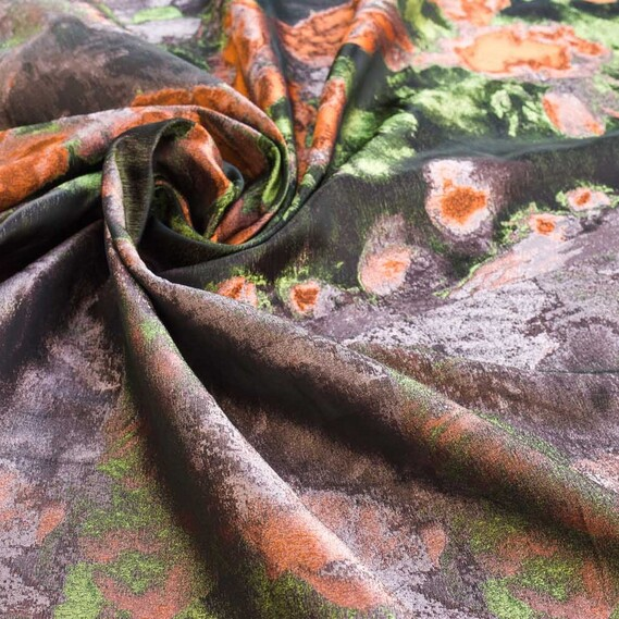 Ткань костюмная IDEIA Жаккард эскиз 1,6 м Терракот (2200004084510)