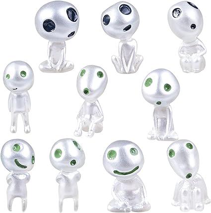 Набор коллекционных фигурок Luminous Духи леса Хаяо Миядзаки неоновые 10 шт. (322-1)