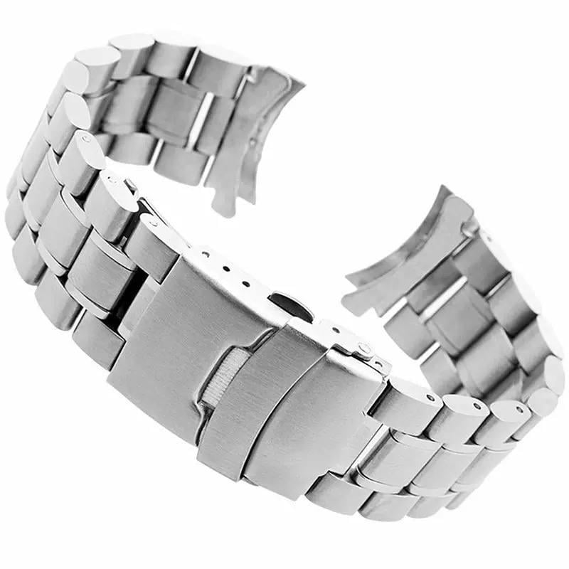 Ремінець для годинників PREMIUM с двойной застежкой 22 мм (2232111111)