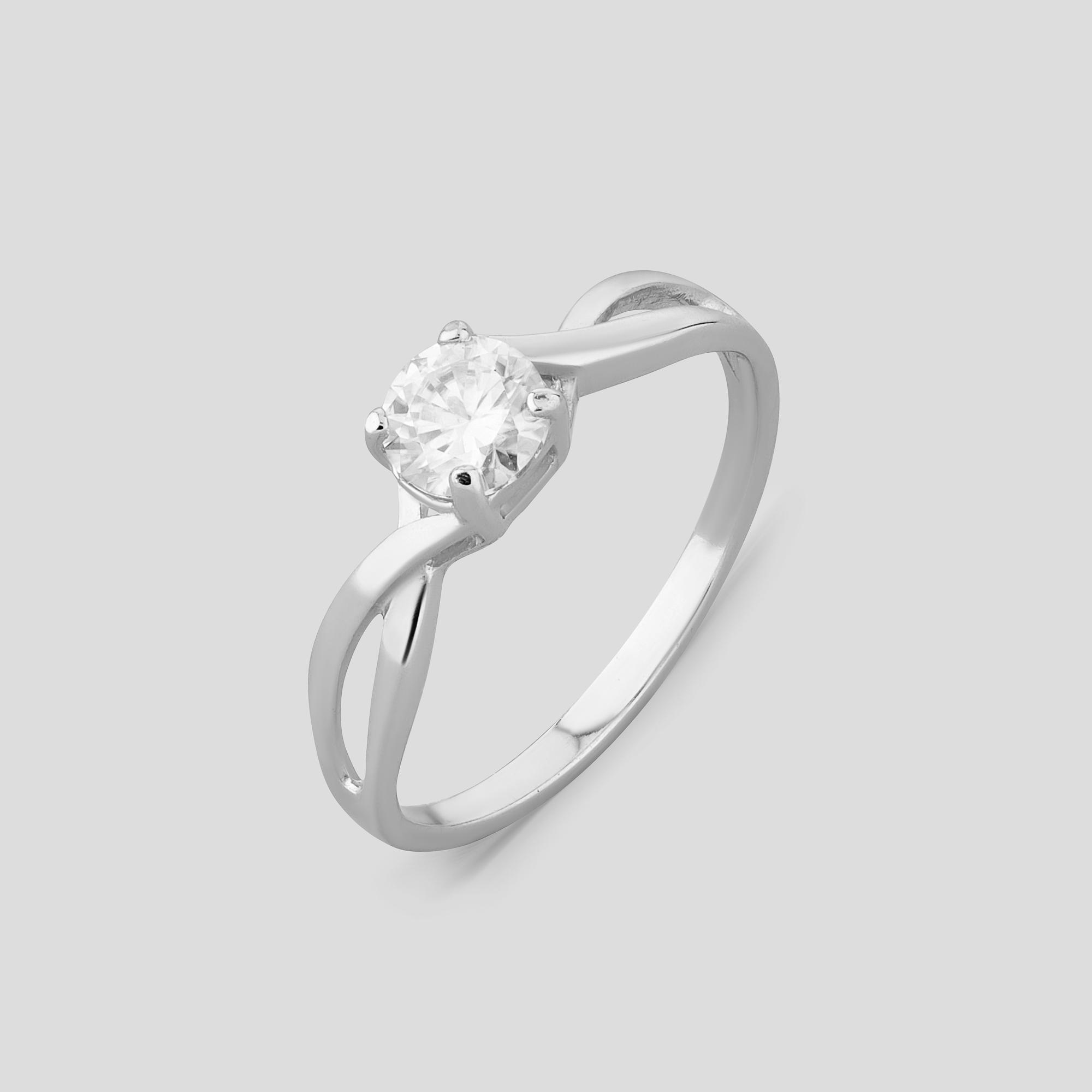 Серебряное кольцо Minimal Белая магия р. 17,5 (18536) Серебряное кольцо Minimal Белая магия р. 17,5 (18536)