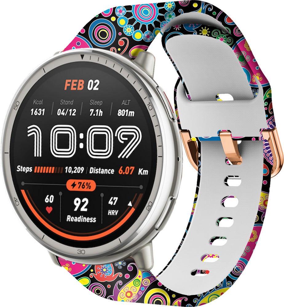 Ремешок Colorful для Amazfit Active 2 Round Fireworks (42117)
