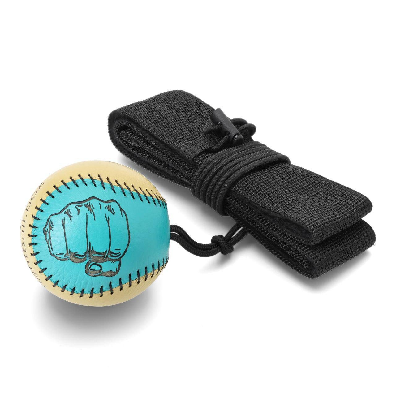 Тренажер для бокса на реакцию fightball.box боевой мяч на резинке reflexball fight ball (2684174451)