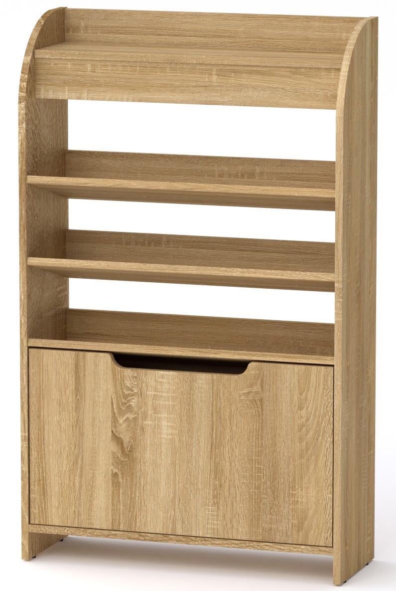 Тумба під взуття Компаніт SC-14 70х25х114,2 см Дуб сонома (28493123) - фото 1 Тумба під взуття Компаніт SC-14 70х25х114,2 см Дуб сонома (28493123) - фото 1