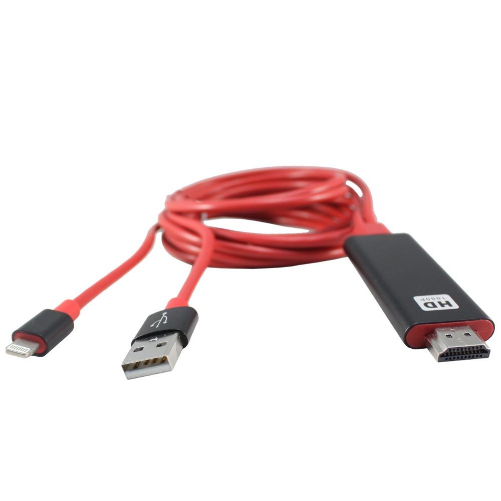 Кабель hoco HDMI to Lightning UA4 2 м 1080p - фото 3