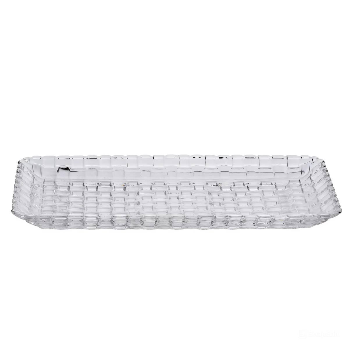 Блюдо для закусок YIWU HP-YH-33 стеклянное 25х12,5х1,5 см Прозрачный (24973196) - фото 2 Блюдо для закусок YIWU HP-YH-33 стеклянное 25х12,5х1,5 см Прозрачный (24973196) - фото 2