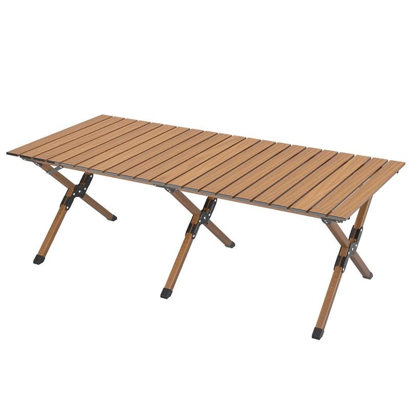 Cтол туристический для кемпинга и чехол WCG Woody L раскладной 117х60 см