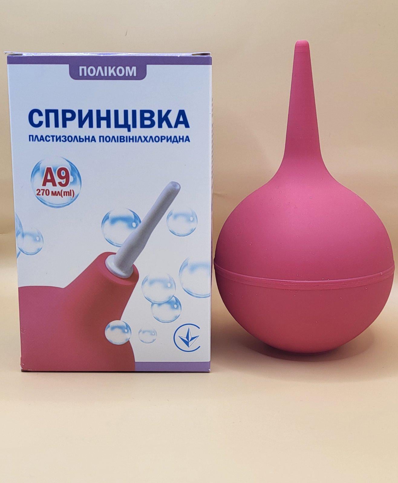 Спринцовка Поликом А-9 270 мл с мягким наконечником (36996857)