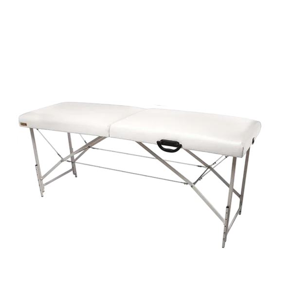 Стіл-кушетка масажний Преміум Білий