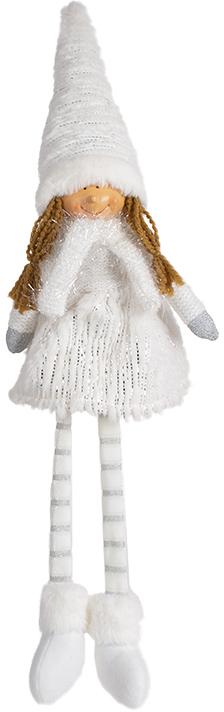 Мягкая игрушка Девочка в белом 16х11х64 см (BD-877-293)