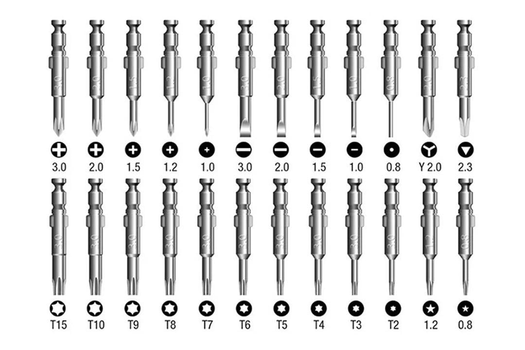 Викрутка з бітами для прецизійних робіт GeKo 24в1 25 шт. (G30075) - фото 3 Викрутка з бітами для прецизійних робіт GeKo 24в1 25 шт. (G30075) - фото 3