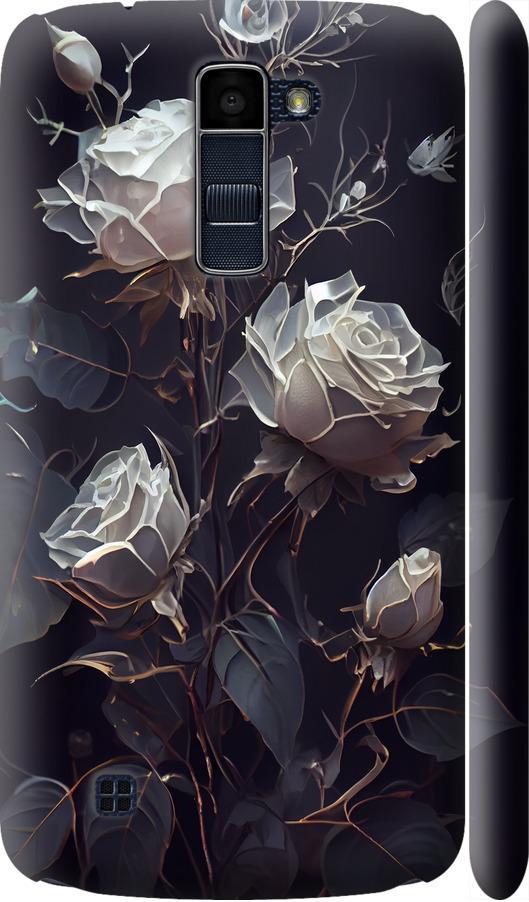 Чехол на LG K10 / K410 Розы 2 (5550m-349-42517)