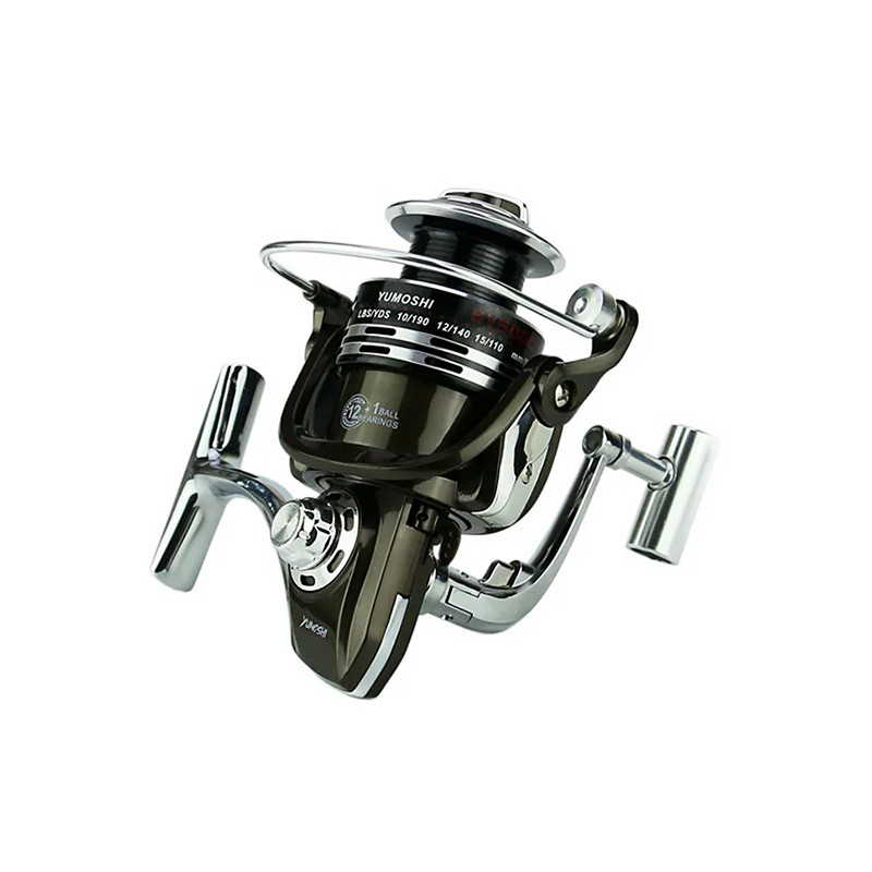 Катушка безынерционная рыболовная Yumoshi BY 1000 Black - фото 4 Катушка безынерционная рыболовная Yumoshi BY 1000 Black - фото 4