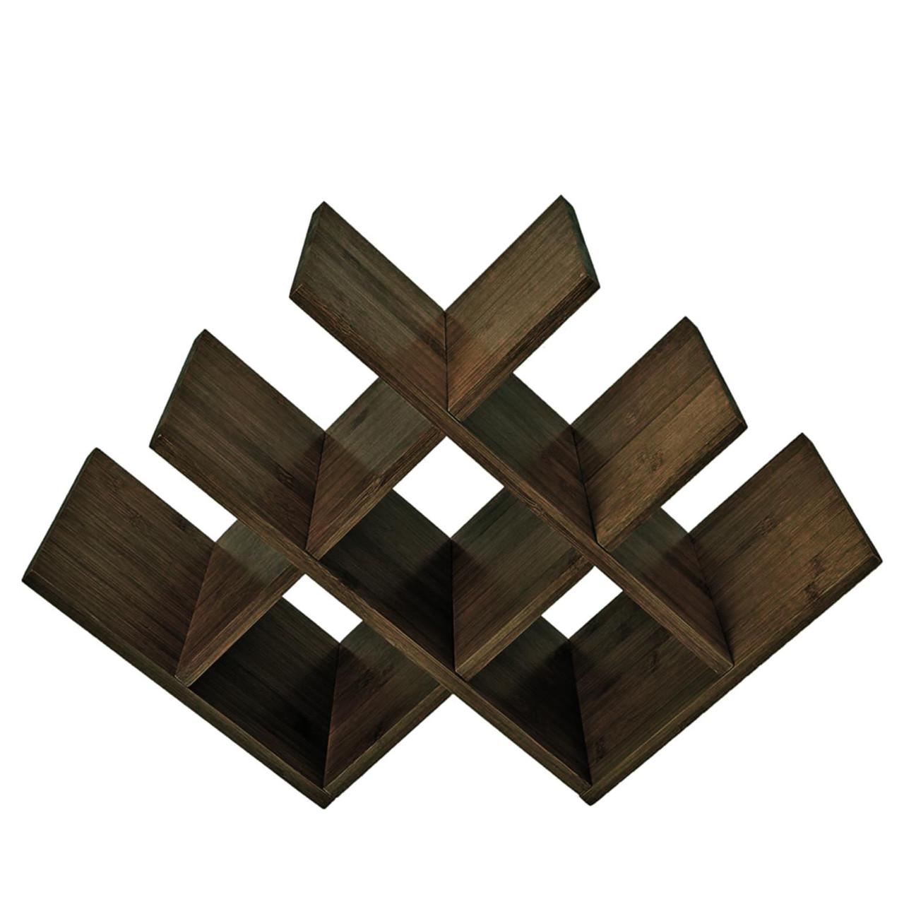 Полка для вина настольная Поенти Капучино (Впс-001909)