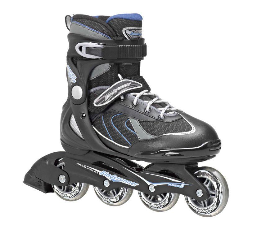 Роликові ковзани Bladerunner PRO 80 р. 46,5 Чорний/Блакитний (U18704236768.4204 - 2)