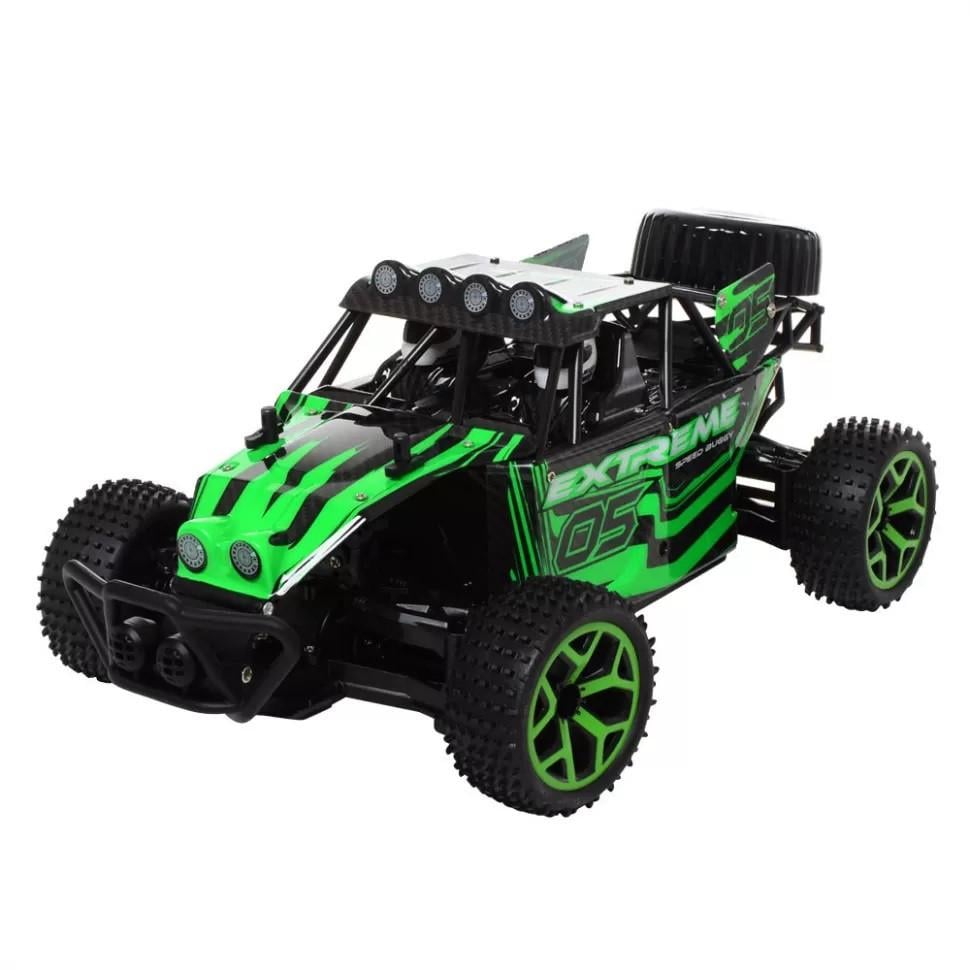 Игрушка на радиоуправлении Crazon 17GS02 EXtreme детский автомобиль 1:18 4х4 Зеленый (SUN5427)