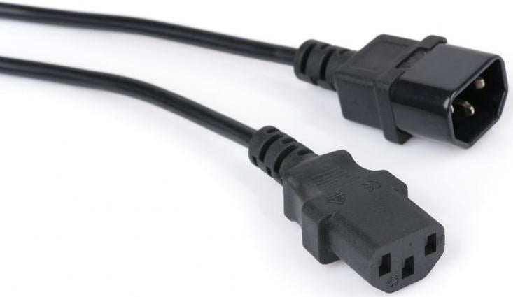 Кабель питания Vinga C13/C14 1,8 м (POWER01-1.8)