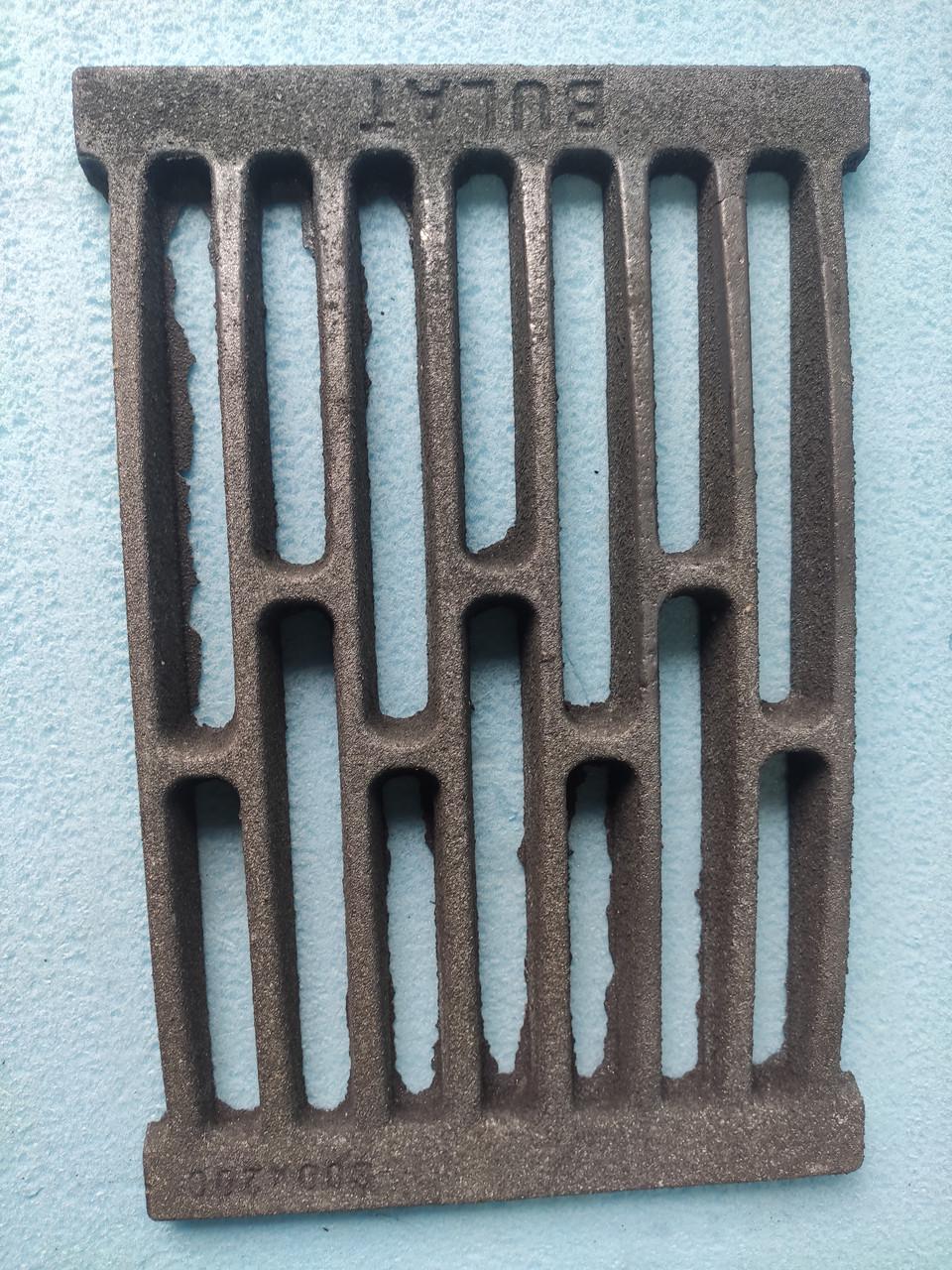 Решітка колосникова рушта для печі і каміна 300х200 мм - фото 2 Решітка колосникова рушта для печі і каміна 300х200 мм - фото 2