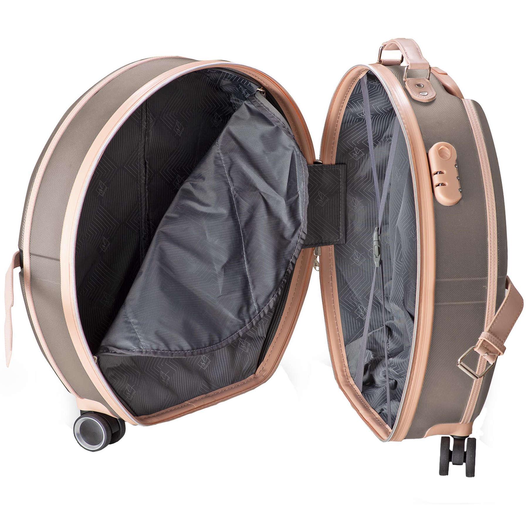 Валіза під ручну поклажу SEMI LINE 20" ABS-Plastic S Brown (T5673-2) - фото 2 Валіза під ручну поклажу SEMI LINE 20" ABS-Plastic S Brown (T5673-2) - фото 2