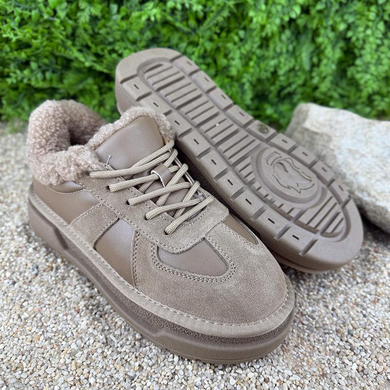 Кеди жіночі замшеві на шнурівці Е-006016-20 p. 40 25 см Коричневий (117218114) - фото 4 Кеди жіночі замшеві на шнурівці Е-006016-20 p. 40 25 см Коричневий (117218114) - фото 4