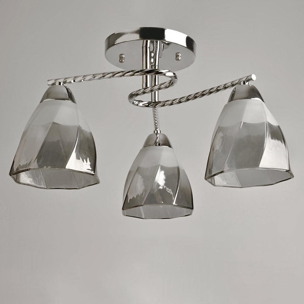 Люстра потолочная Lighthouse SRS-19465/3 CR Хром/Дымчатый
