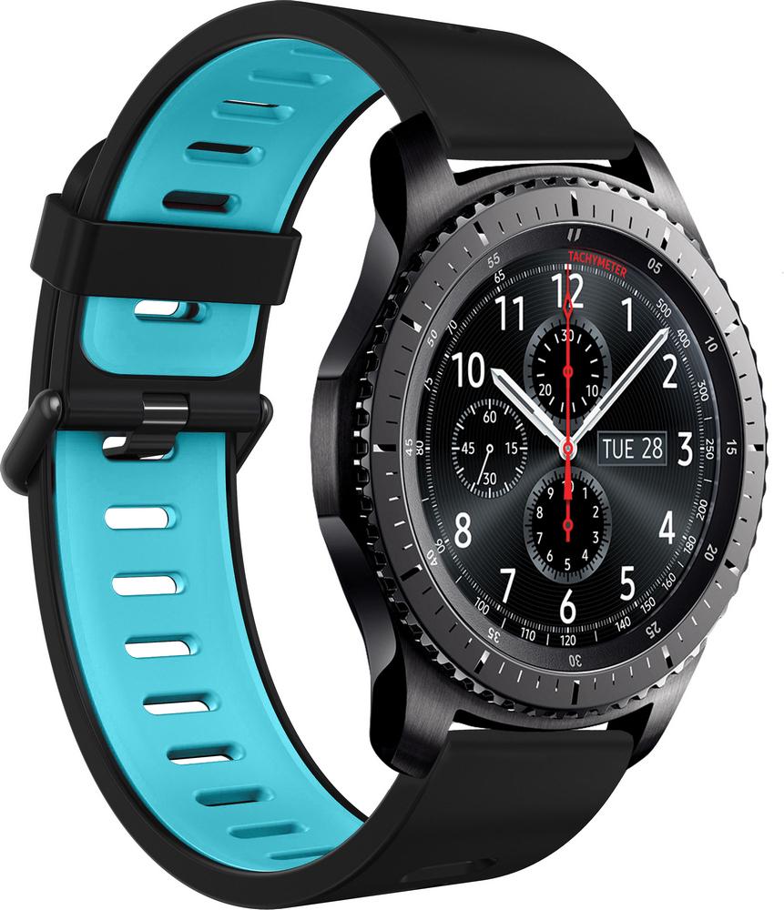 Ремешок Traf для Samsung Gear S3 Black/Blue (28902)
