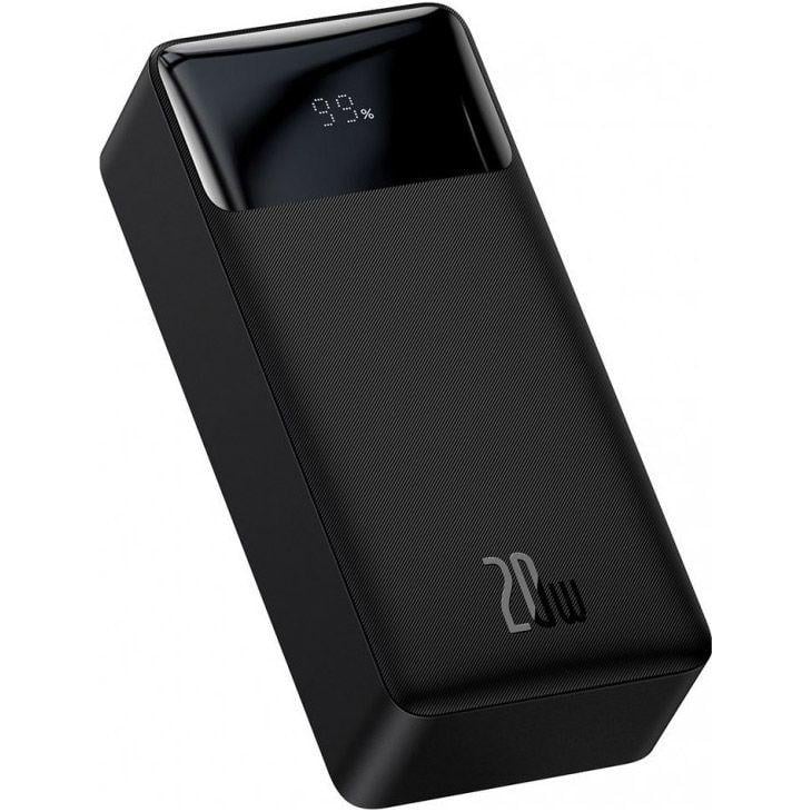 Зовнішній акумулятор Baseus Bipow Overseas 20W 30000 mAh Black (PPBD050401) - фото 2