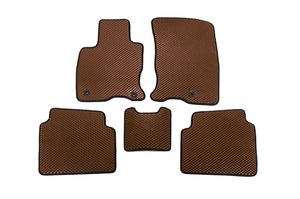 Автоковрики Digital Designs Ford Kuga III 2019- 5 шт. Коричневый (2417136837)