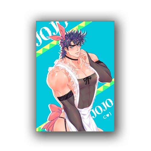 Постер плакат аниме Невероятные приключения ДжоДжо А3 42х29 см (poster_0561)