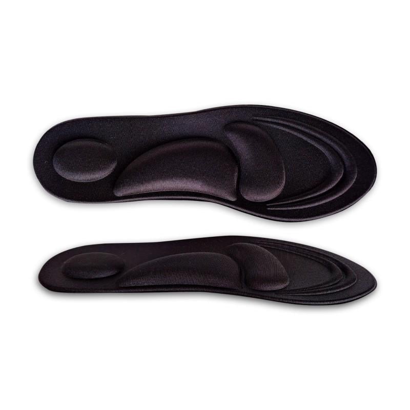 Устілки для взуття Comfort insoles м'які повсякденні р. 43,5-41 регульований 28,5-26 см Чорний (H-13 №3) - фото 1