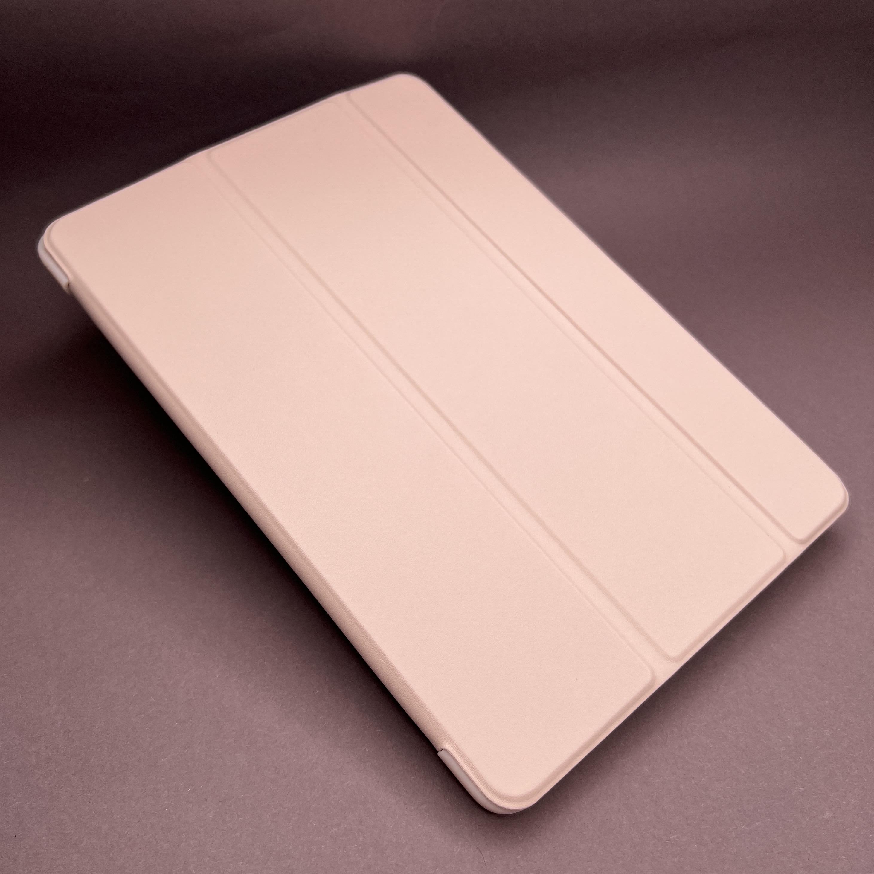 Чехол-книжка Smart Case для iPad 7/8/9 10,2" под кожу силиконовый противоударный магнитный Пудровый (156192) - фото 1