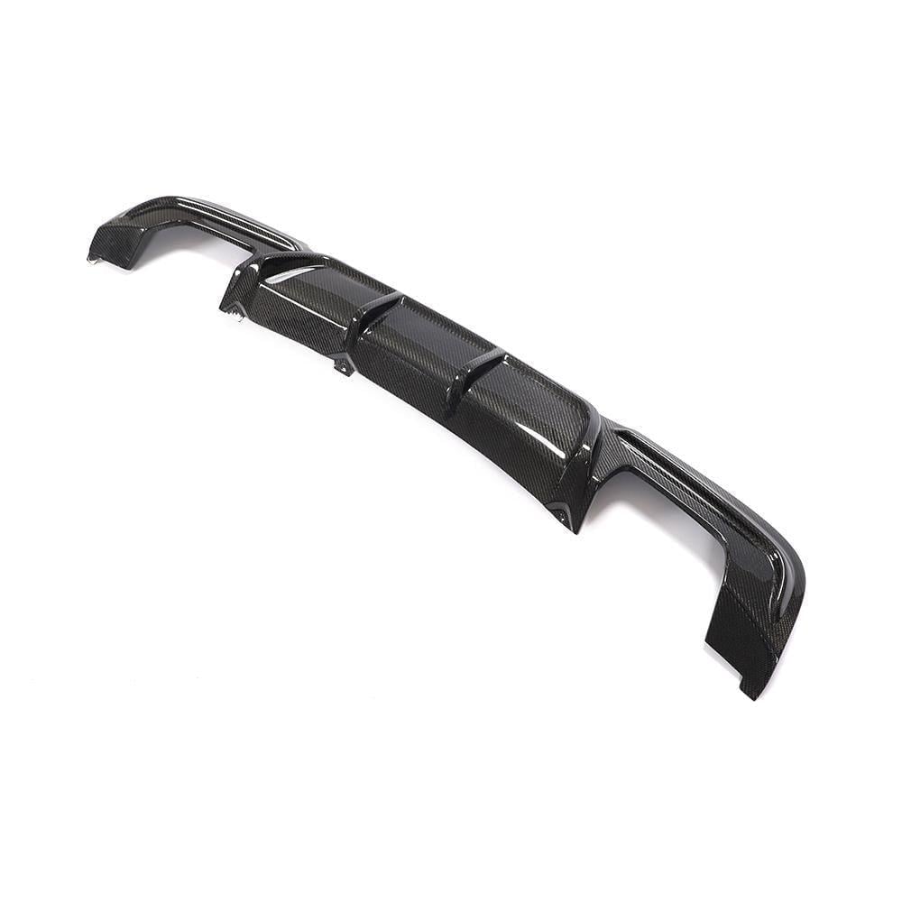 Диффузор заднего бампера DDCarbon V2 для E90 M Sport для BMW 3 серия E-90/91/92/93 2005-2011 гг. натуральный карбон (136908)