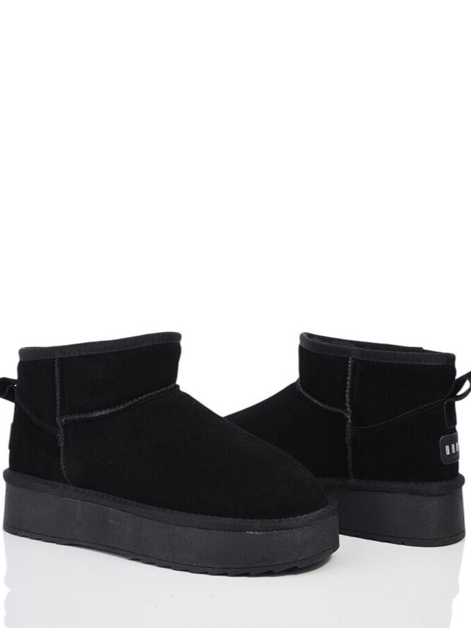 Замшевые угги на овчине Stilli UGN200-1 р. 39 Черный Замшевые угги на овчине Stilli UGN200-1 р. 39 Черный