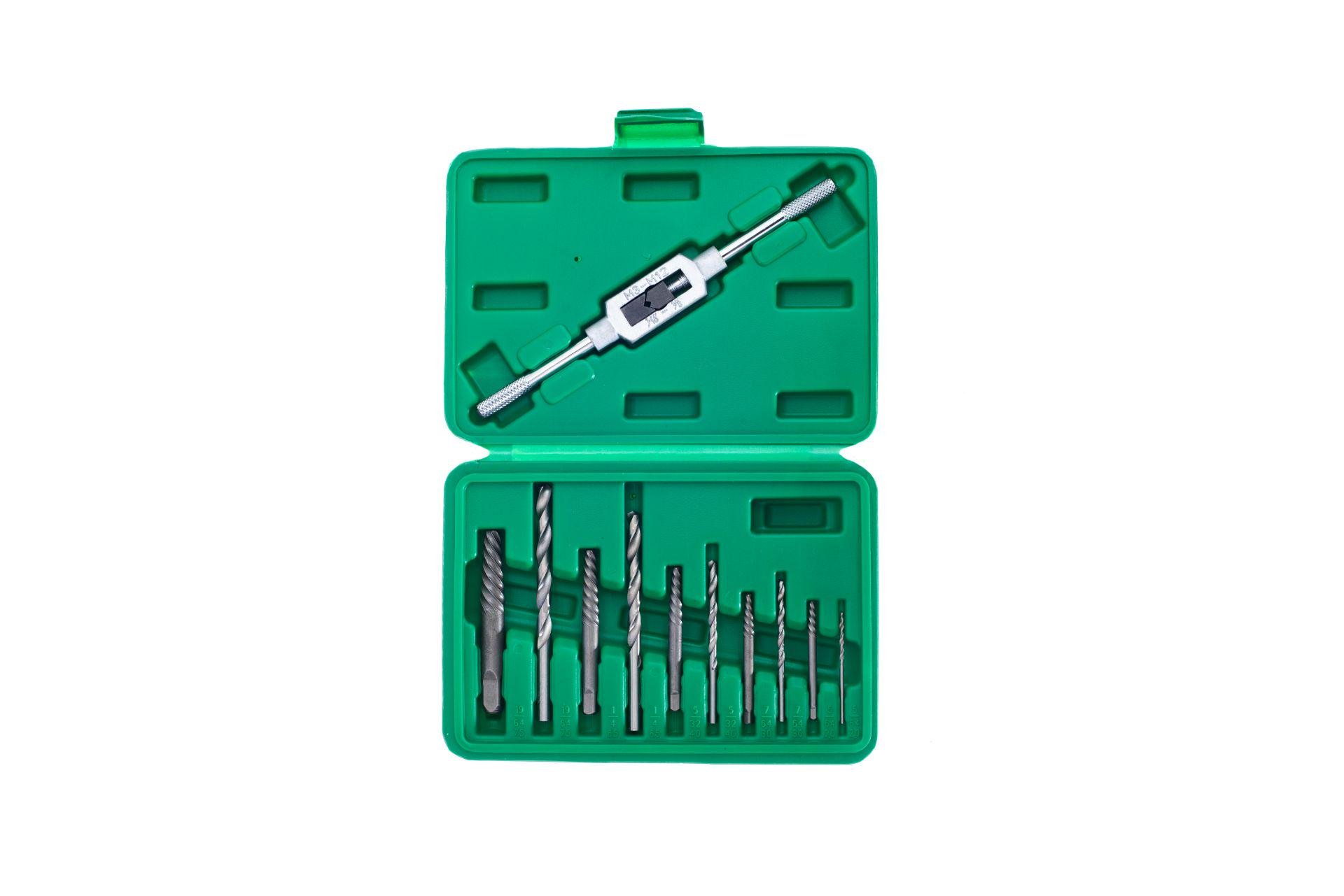 Набір свердлів та екстракторів Tagred TA1340 для зламаних шурупів (13080091)