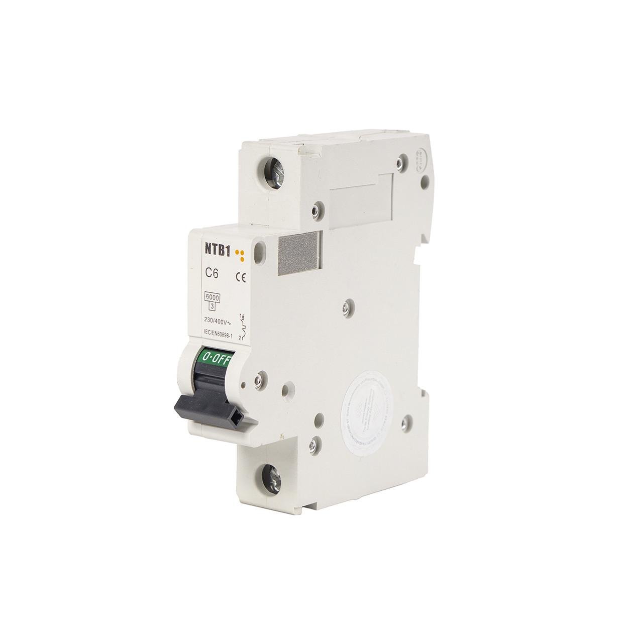 Автоматичний вимикач TESLA NTB1 C6 (96) - фото 4 Автоматичний вимикач TESLA NTB1 C6 (96) - фото 4