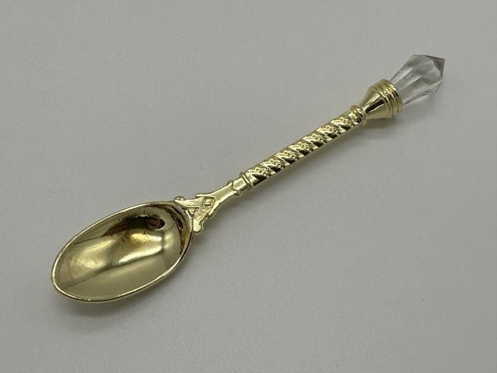 Ложка пластикова кавова Венеціанське золото 10,5 см 12 шт. (474750032) - фото 2