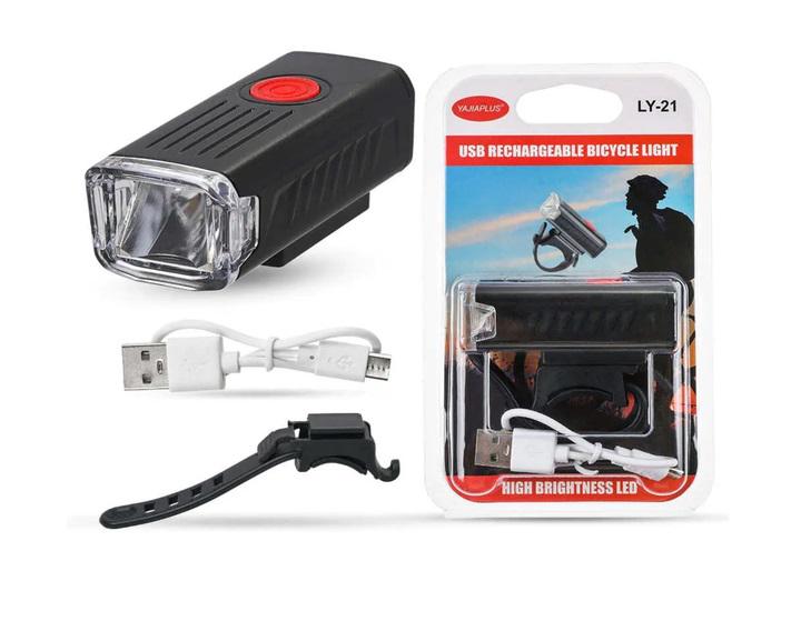 Фонарь велосипедный LY-21 USB аккумуляторный Черный (21880903) - фото 5 Фонарь велосипедный LY-21 USB аккумуляторный Черный (21880903) - фото 5