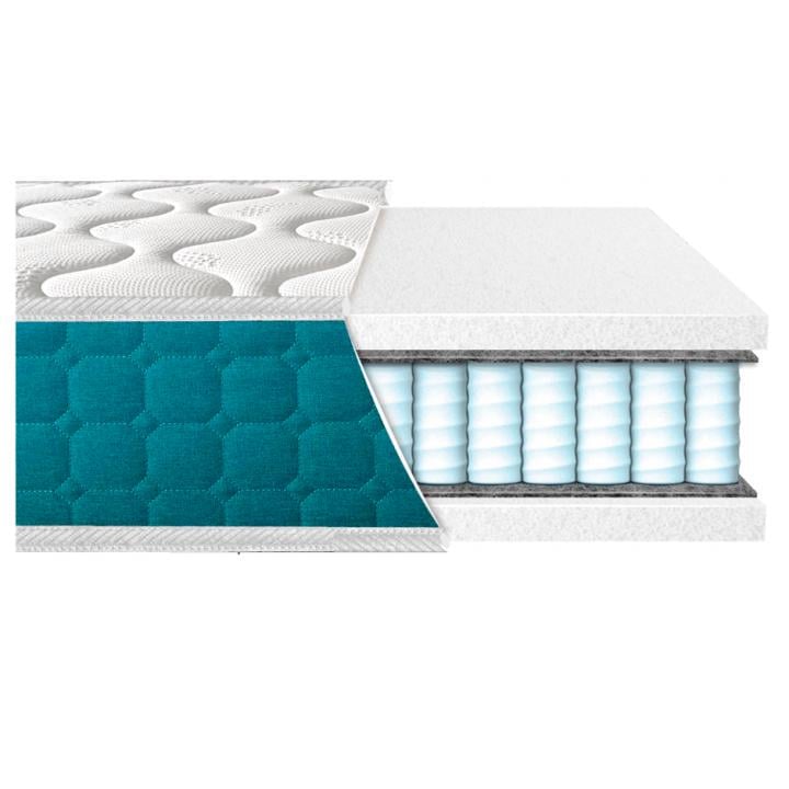 Матрас ортопедический Eurosleep Fresh Spring 20 см 3/3 80х200 см (9921825)