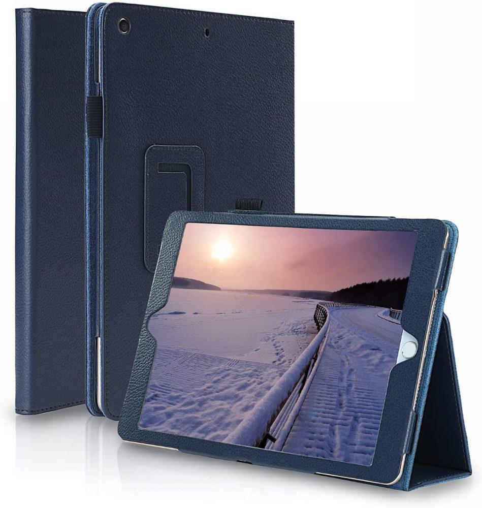 Чехол книжка NiftyLeather для iPad 10,2 2019 Dark Blue (24911)