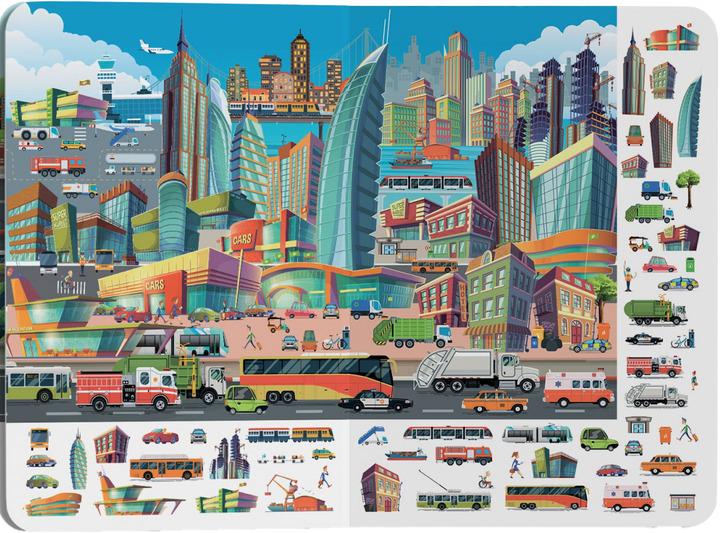 Детская книга-картонка Большой виммельбух Транспорт F00019807 (9789669368195) - фото 4 Детская книга-картонка Большой виммельбух Транспорт F00019807 (9789669368195) - фото 4