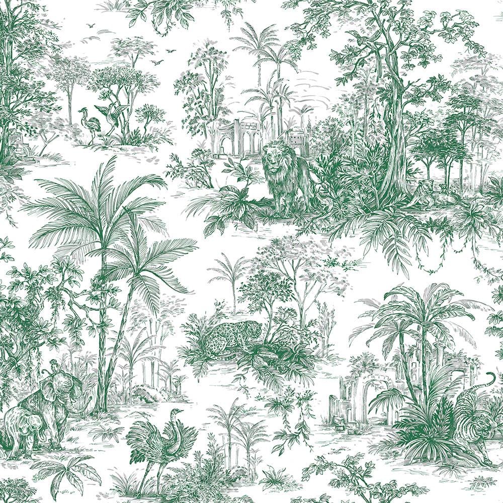 Обои виниловые AdaWall Tropicano на бумажной основе (9909-3)